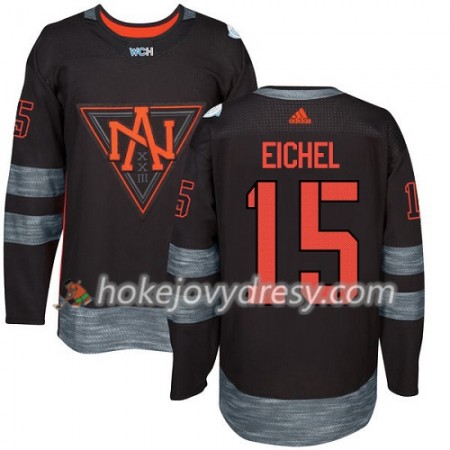 Pánské Hokejový Dres Severoamerických Jack Eichel 15 Světový pohár v ledním hokeji 2016 Černá Premier